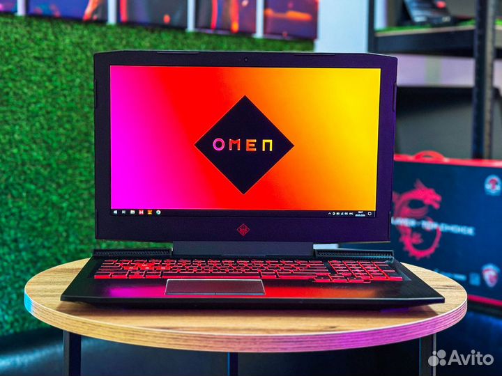 Ноутбук HP Omen: Intel i7 + GTX 1050Ti