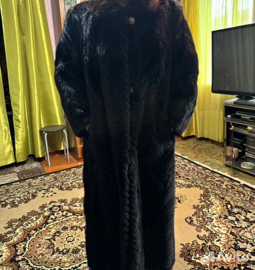 Шуба норковая 50 52 длинная