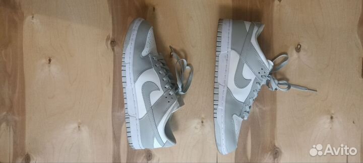 Nike dunk low grey fog оригинал