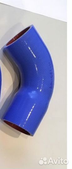 Левый малый патрубок интеркулера freelander 2