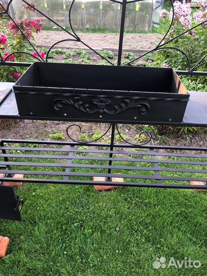 Мангал с печью