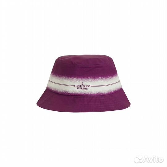 Панама Stone Island Supreme Stripe Crusher Purple