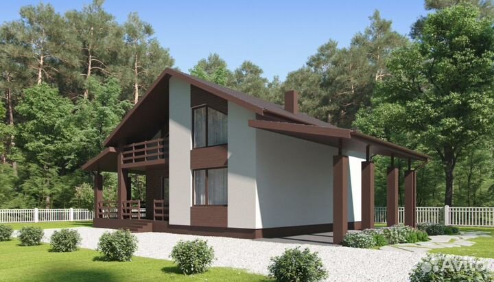 Проект жилого дома - 235,37 м2