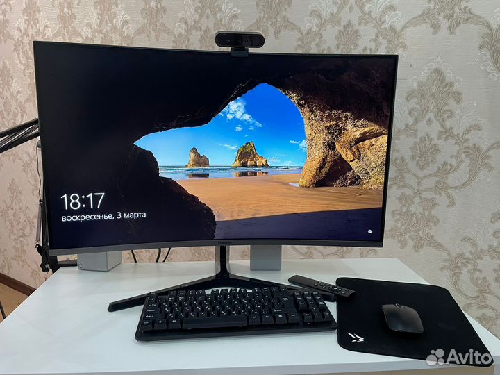 Монитор samsung 32 изогнутый 144hz