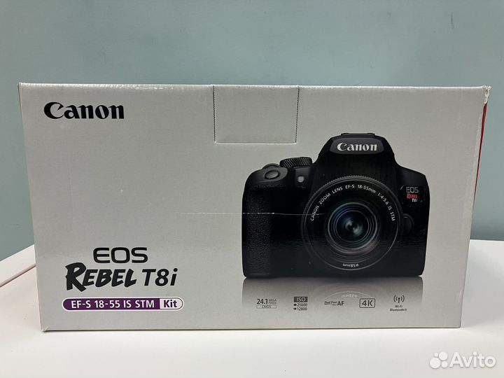 Новый Canon EOS Rebel T8i EF-S 18-55mm