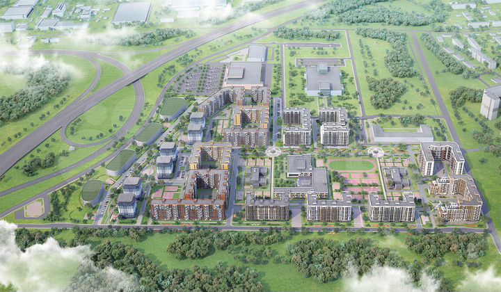 2-к. квартира, 61,8 м², 10/12 эт.