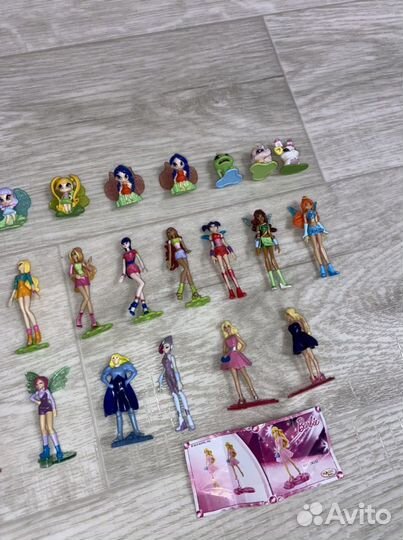 Фигурки винкс из киндера