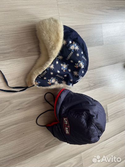 Шапка зимняя на мальчика 2-6