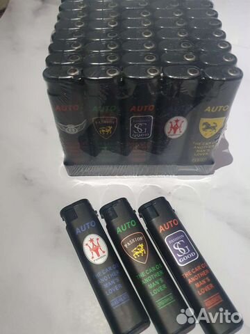 Зажигалка турбо 50шт