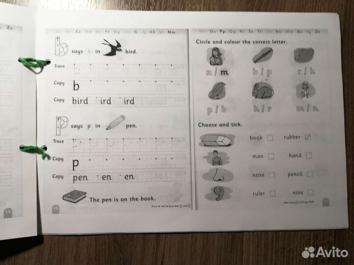 Family and Friends alphabet book