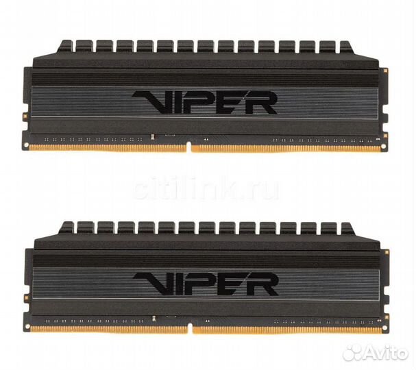 Память оперативная DDR4 16Gb (2x8Gb) Patriot Viper