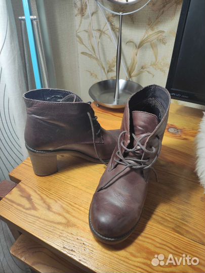 Ботильоны натуральная кожа 38