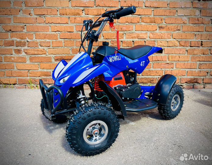 Детский четырехтактный квадроцикл маугли 4T новый