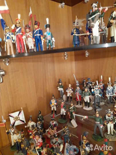 Коллекция солдатиков Наполеоновские войны 100 шт
