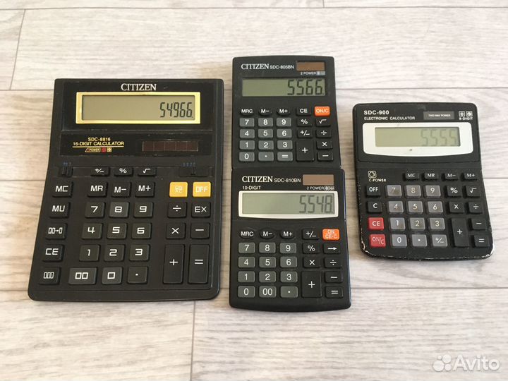 Калькуляторы citizen