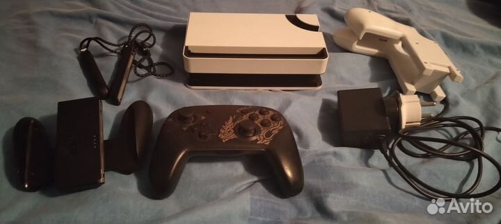 Nintendo switch oled прошитая бу 64+512