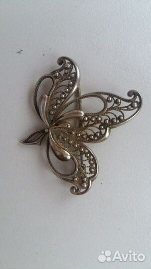 Серебрянные украшения, СССР, винтаж