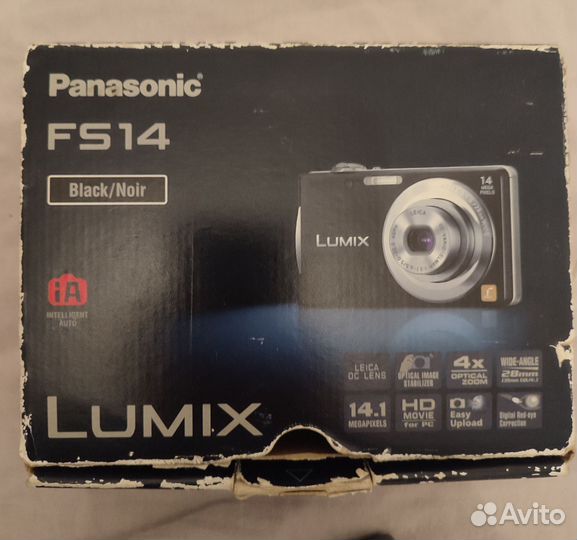 Компактный фотоаппарат panasonic lumix