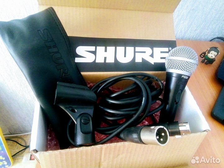 Микрофон вокальный PG58-XLR shure