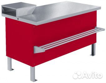 Холодильный стол (мясной прилавок) пхс-1,55/0,85
