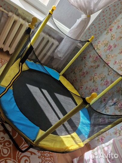 Детский батут манеж с сеткой