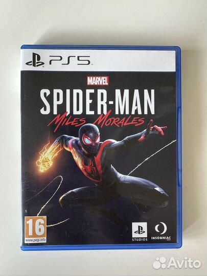 Spider man miles morales ps5 диск