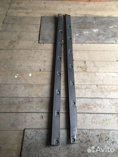 Накладка на порог Toyota Corolla 120 левая