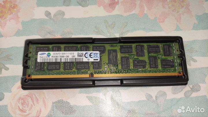 Оперативная память ddr3 4 gb 1600 samsung есс reg