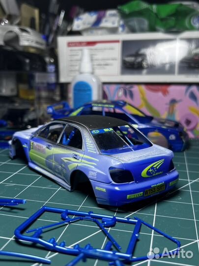 Tamiya subaru 1:24 сборная модель автомобиля
