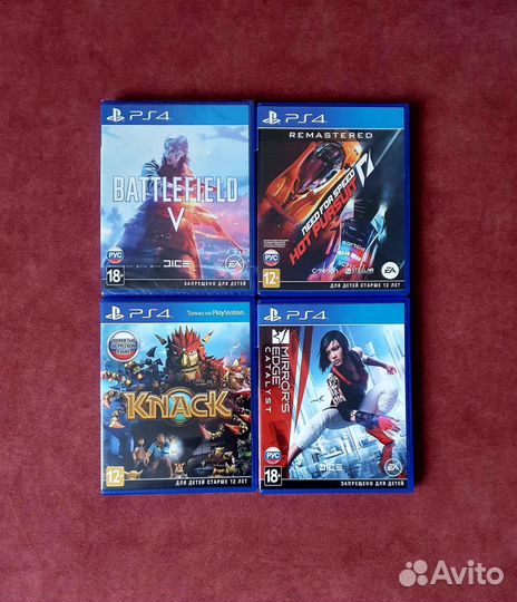Игры для приставок ps4
