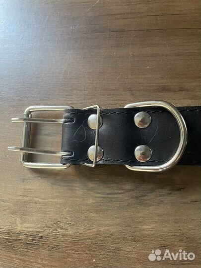 Ошейник для собак кожаный