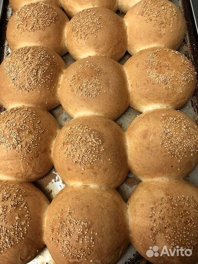 Булочки для бургера