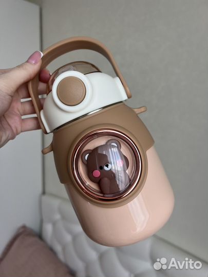 Супер милый термос с мишкой