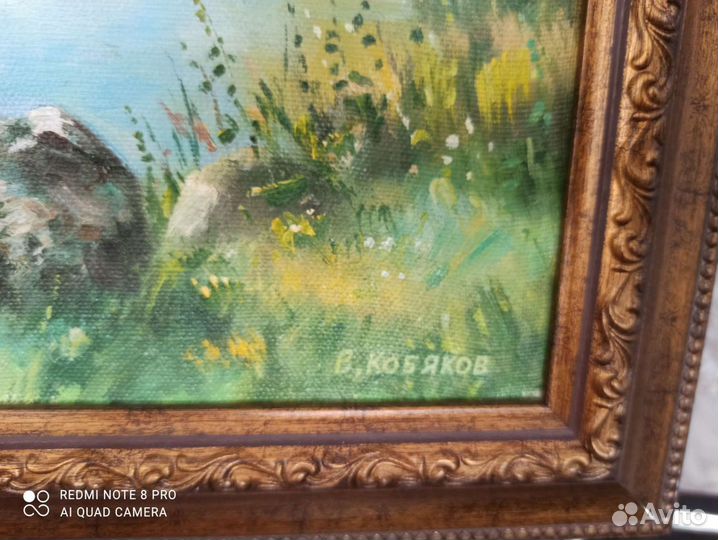 Картина маслом на холсте пейзаж