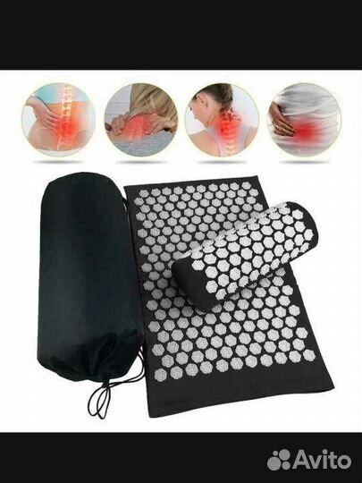 Массажный коврик, валик аппликатор Кузнецова