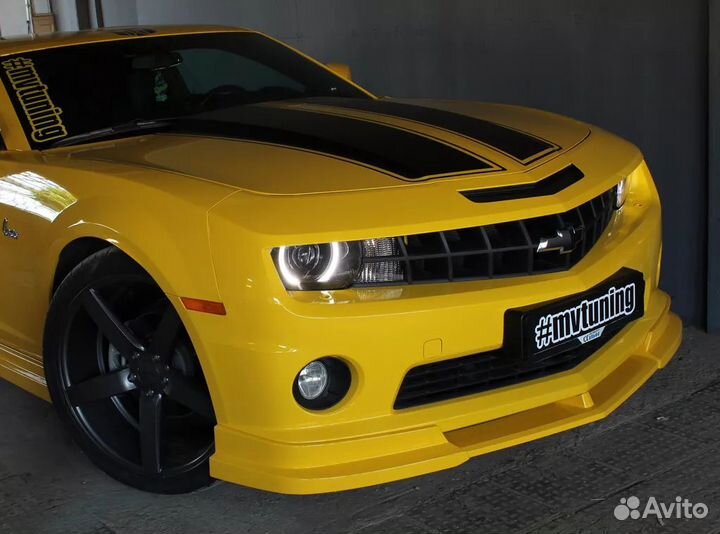 Юбка переднего бампера chevrolet camaro 2009-2012
