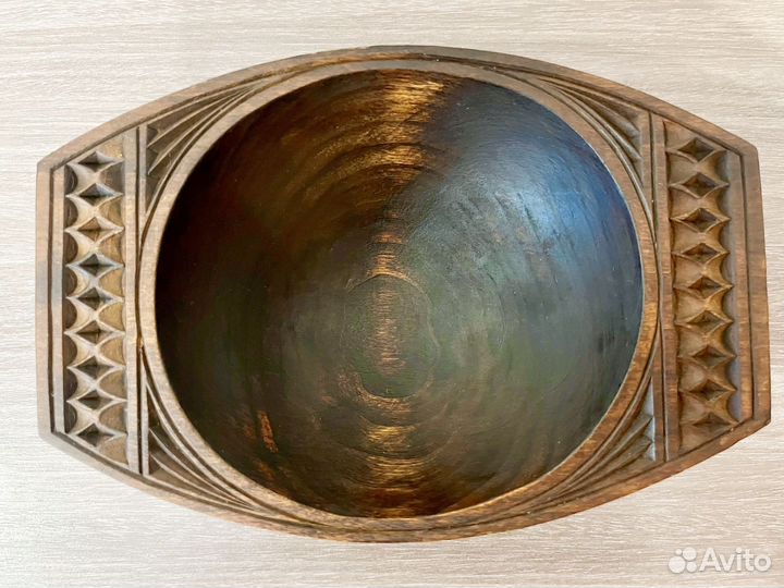 Деревянная тарелка СССР