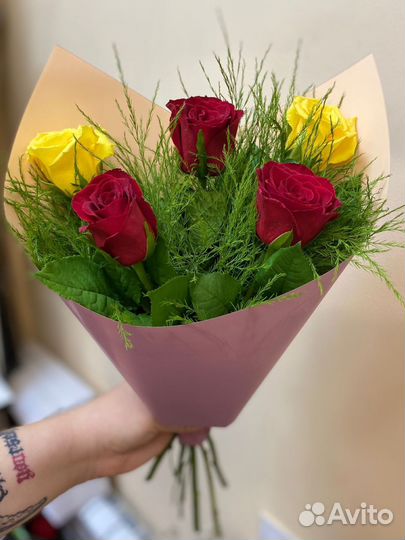 Букет, розы