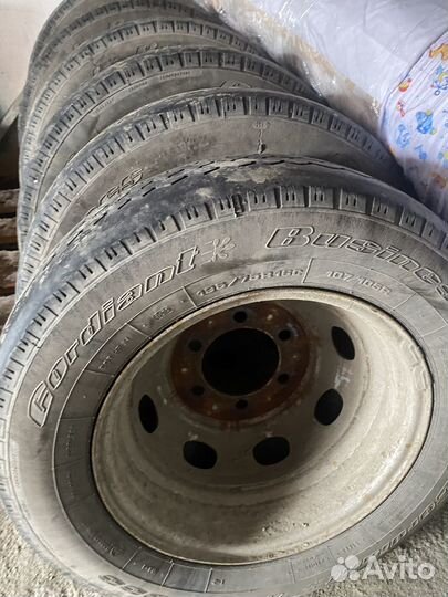Резина с дисками Cordiant Business CA 195/75 R16C