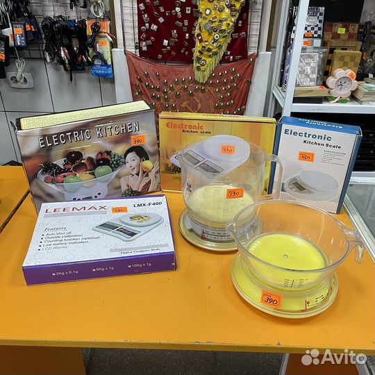 Кухонные весы в ассортименте