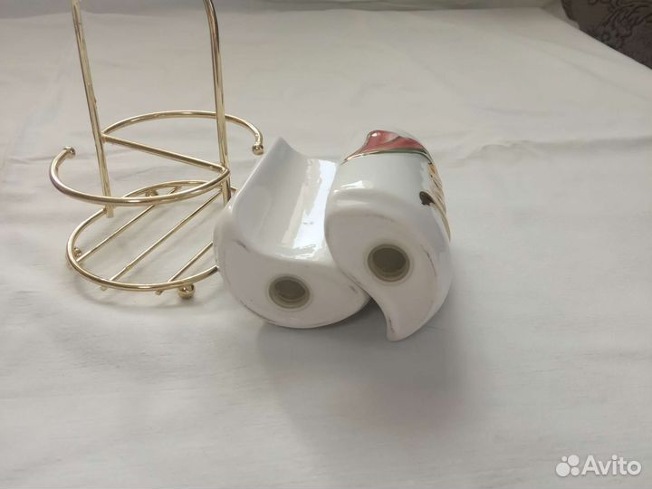 Солонка и перечница фарфор