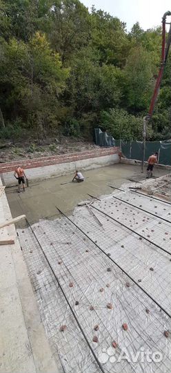 Бетонные работы