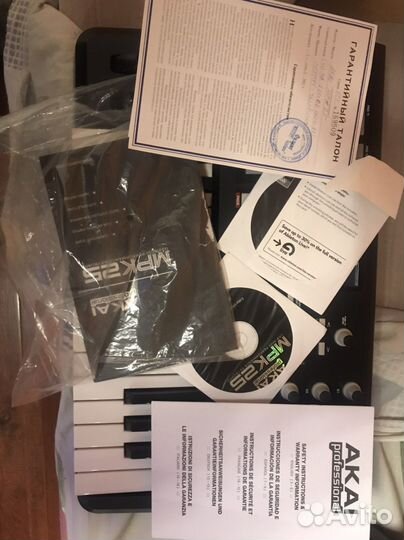 Миди-клавиатура akai PRO MPK25