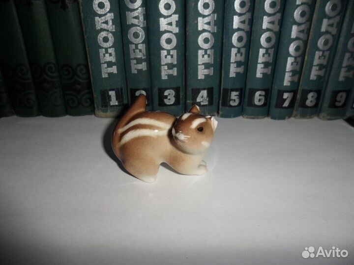 Статуэтка Бурундук, лфз, СССР