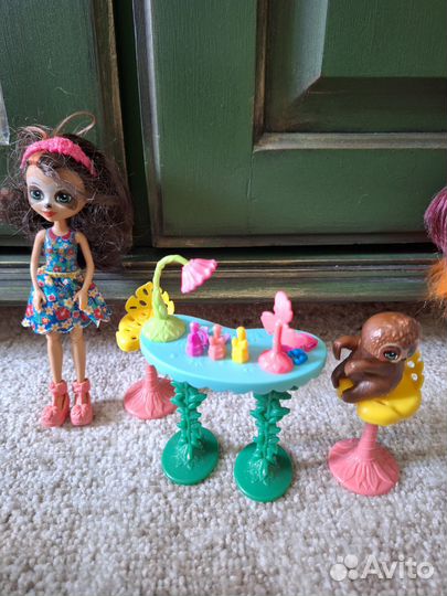 Куклы enchantimals с питомцем