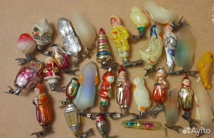 Елочные игрушки СССР