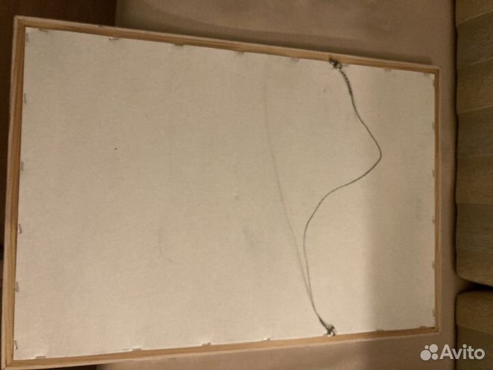 Картина в раме со стеклом