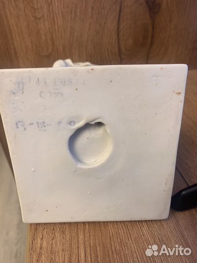 Статуэтка А.С.Пушкин, фарфор бисквитный, СССР