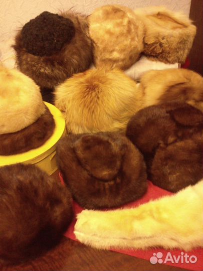 Шапки из натурального меха