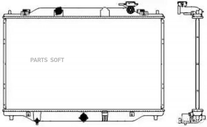 Радиатор охлаждения Мазда сx-5